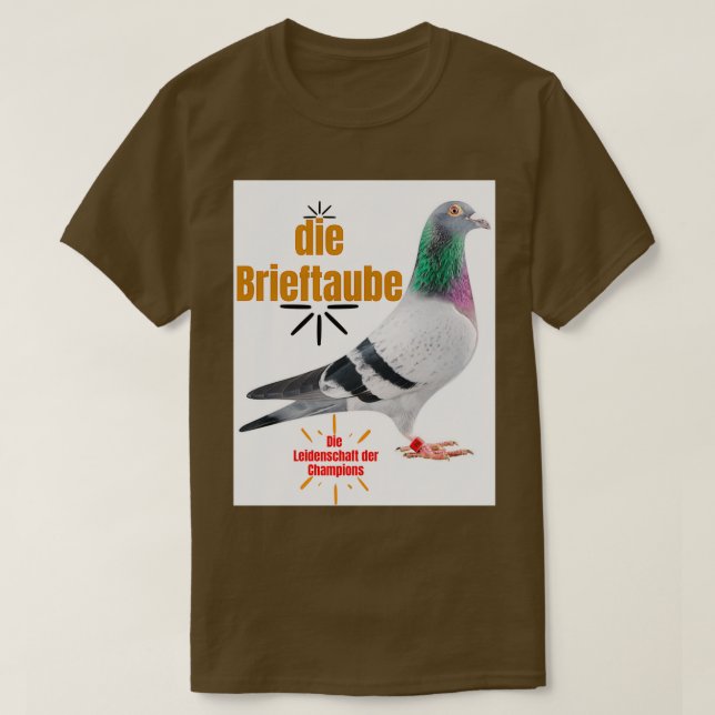 Copie de The Carriertaube T-Shirt (Design vorne)