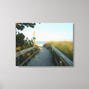 Copie de toile d'accès de plage