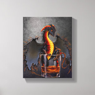 Copie de toile du dragon 8x10 de rhum