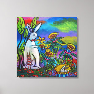 Copie de toile enveloppée par galerie inattendue