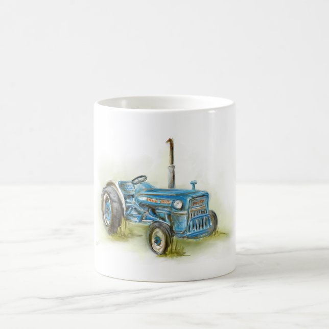 Copie de tracteur sur la tasse (Centre)