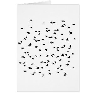 Copie d'oiseau d'hirondelles en vol