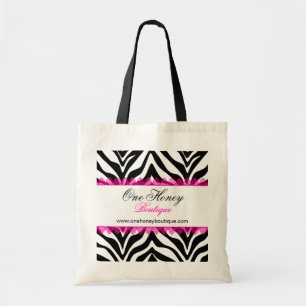 Copie élégante de zèbre et sac personnalisé pa