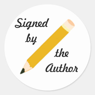 Copie signée - Stickers ronds (#54)