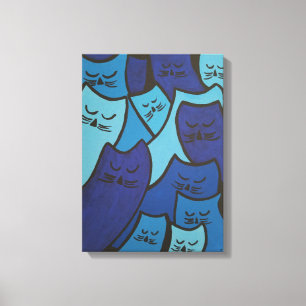 Copie somnolente de toile de minous
