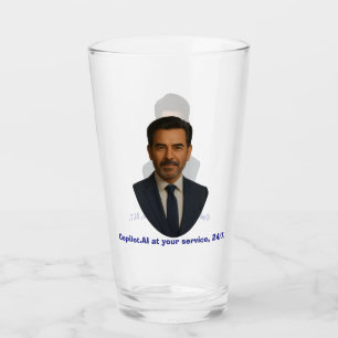 Copilot.AI steht Ihnen 24/7 zur Verfügung. Glas