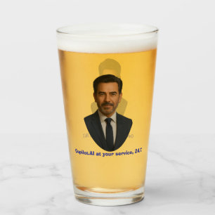 Copilot.AI steht Ihnen 24/7 zur Verfügung. Glas