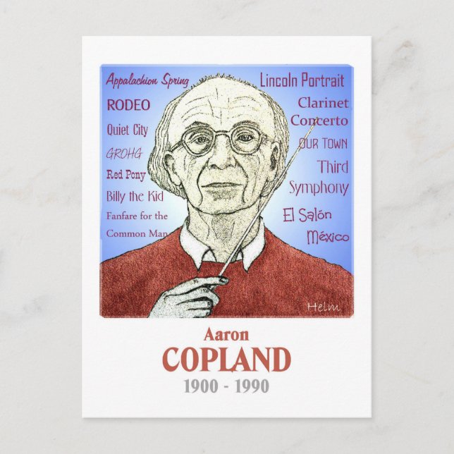 Copland Postkarte (Vorderseite)