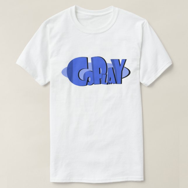 CoPlay Weiß-T - Shirt (Design vorne)