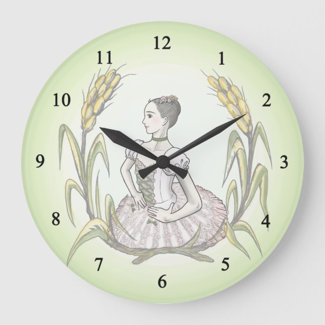 Coppelia コッペリア große wanduhr (Vorderseite)