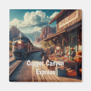 Copper Canyon Express Magnet