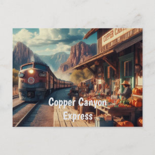 Copper Canyon Express Postkarte