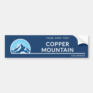 Copper Mountain Colorado Bergskigebiet Autoaufkleber