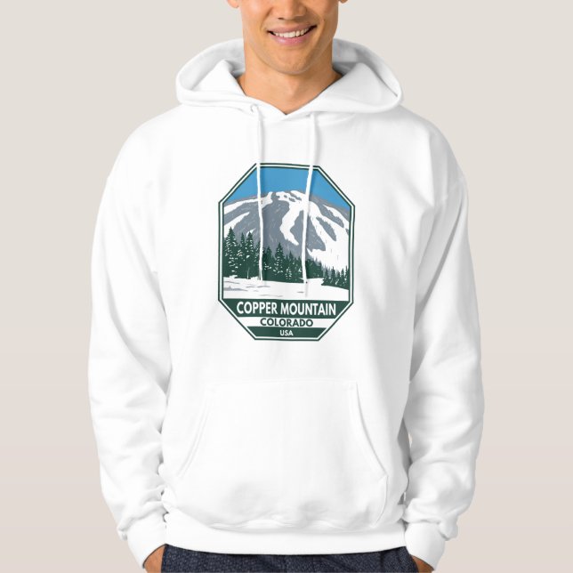 Copper Mountain Ski Area Colorado Hoodie (Vorderseite)