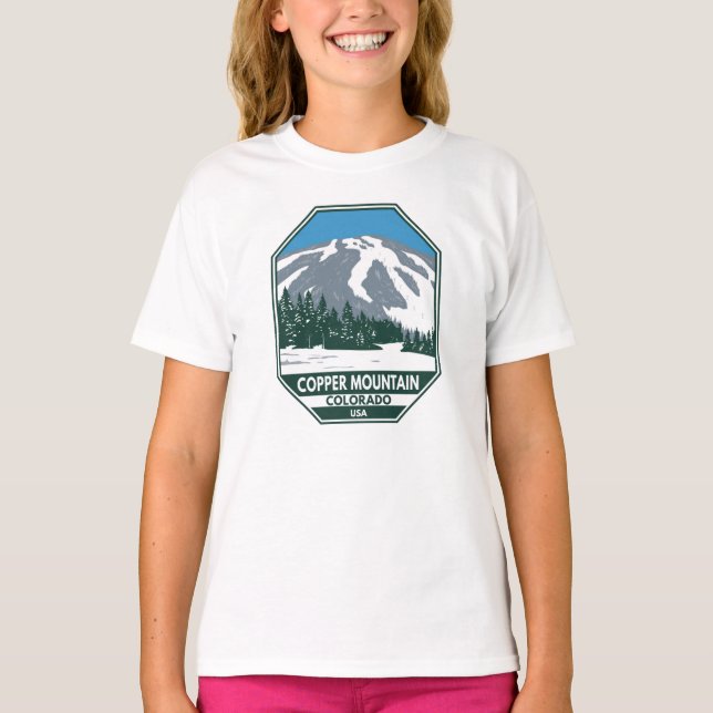 Copper Mountain Ski Area Colorado T-Shirt (Vorderseite)