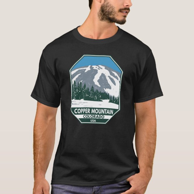 Copper Mountain Ski Area Colorado T-Shirt (Vorderseite)