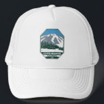 Copper Mountain Ski Area Colorado Truckerkappe<br><div class="desc">Kupfer Mountain Winter Kunstdesign zeigt die Winterlandschaft.</div>