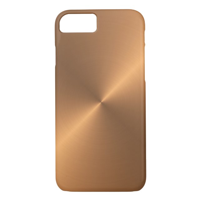Copper Shine iPhone 7 Coque (Dos)