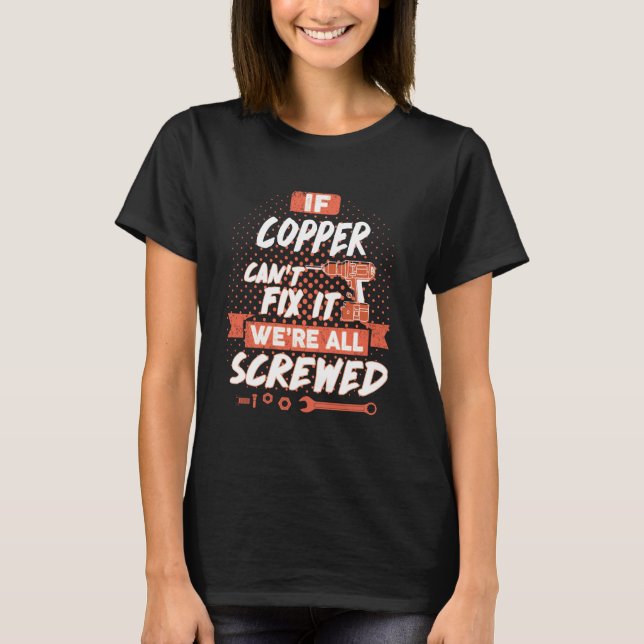 COPPER-Shirt, COPPER-Shirt für Frauen T-Shirt (Vorderseite)