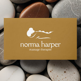 COPPER Stone Massage Therapie Wellness Day Wellnes Visitenkarte
