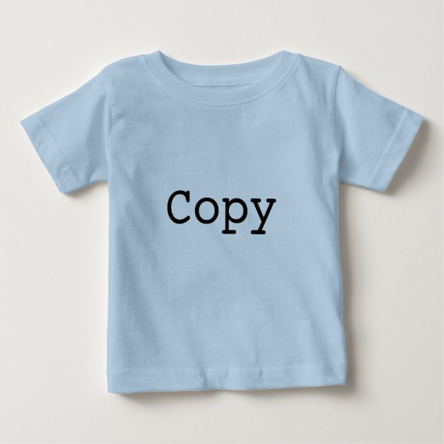 Copy and Paste for Twins "COPY" Baby T-shirt (Vorderseite)