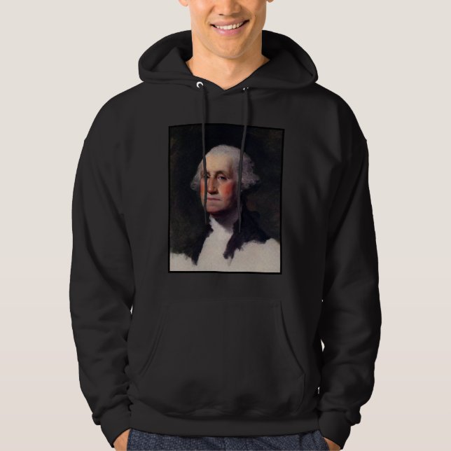 Copy Anthaeneum George Washington, Gilbert Stuart Hoodie (Vorderseite)