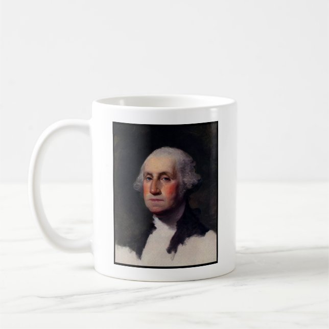 Copy Anthaeneum George Washington, Gilbert Stuart Kaffeetasse (Links)
