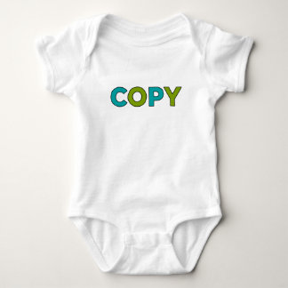 COPY - Copy & Paste for Twins Baby Strampler