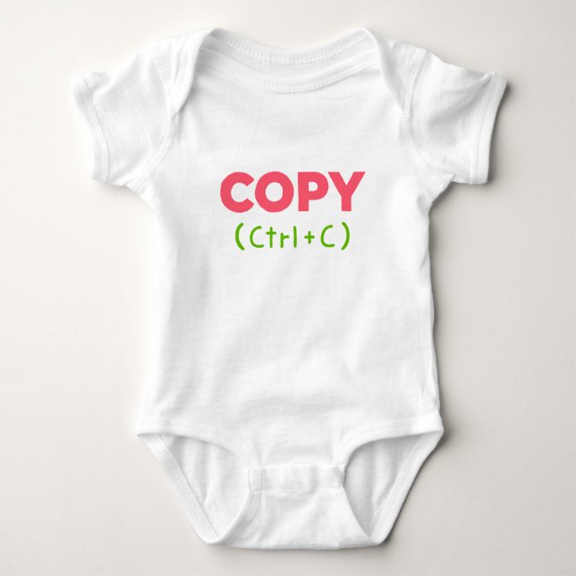 COPY (Strg+C) Baby Strampler (Vorderseite)