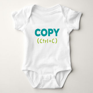 COPY (Strg+C) Copy & Paste Baby Strampler
