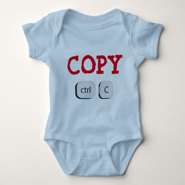 Copy Twin Baby Strampler (Vorderseite)