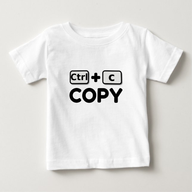 Copy Twins BATTON Baby T-shirt (Vorderseite)