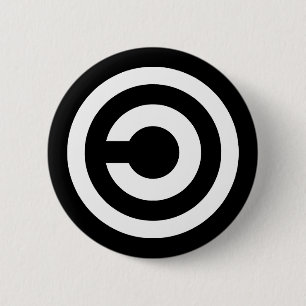 Copyleft - Informationen will frei Button