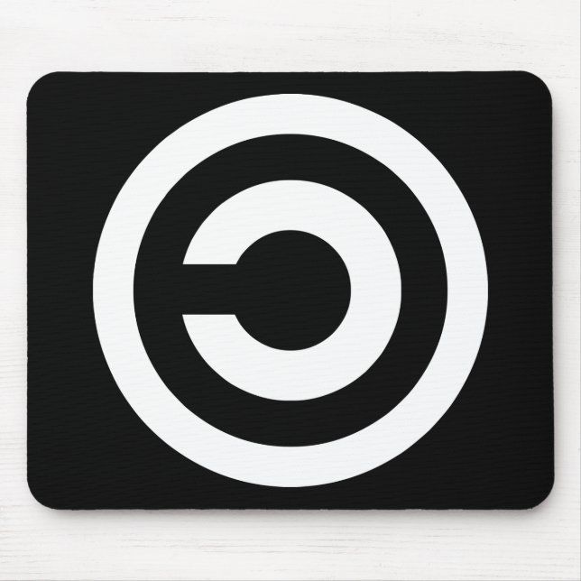 Copyleft - Informationen wollen, um frei zu sein Mousepad (Vorne)