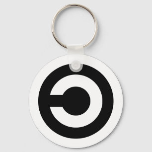 Copyleft - Informationen wollen, um frei zu sein Schlüsselanhänger