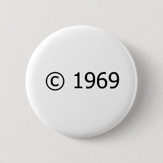Copyright 1969 button