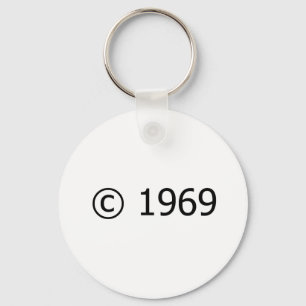 Copyright 1969 schlüsselanhänger