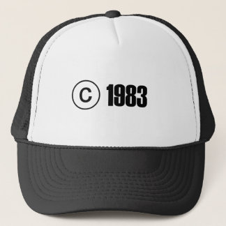 Copyright 1983 truckerkappe