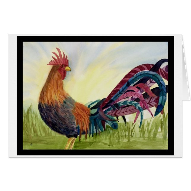 Coq d'imaginaire (Devant horizontal)