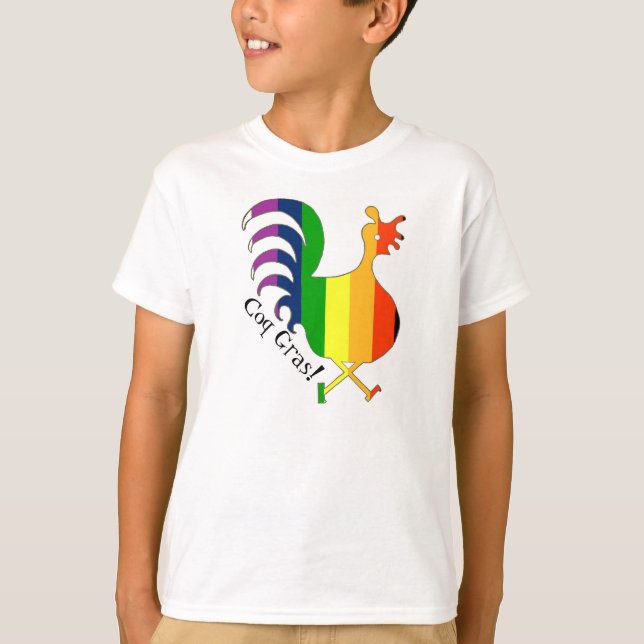 Coq Gras der T - Shirt Kindes (Vorderseite)