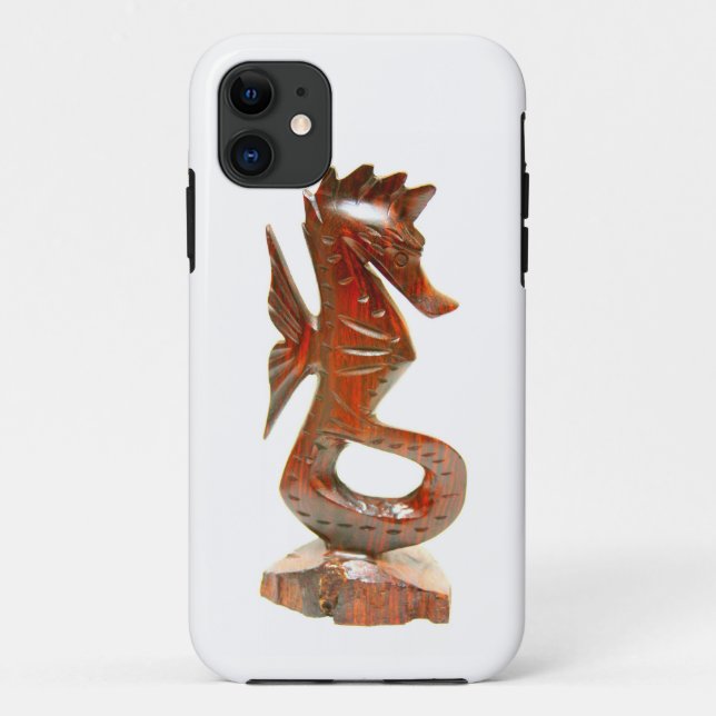 coque à cheval de mer sculpté (Dos)