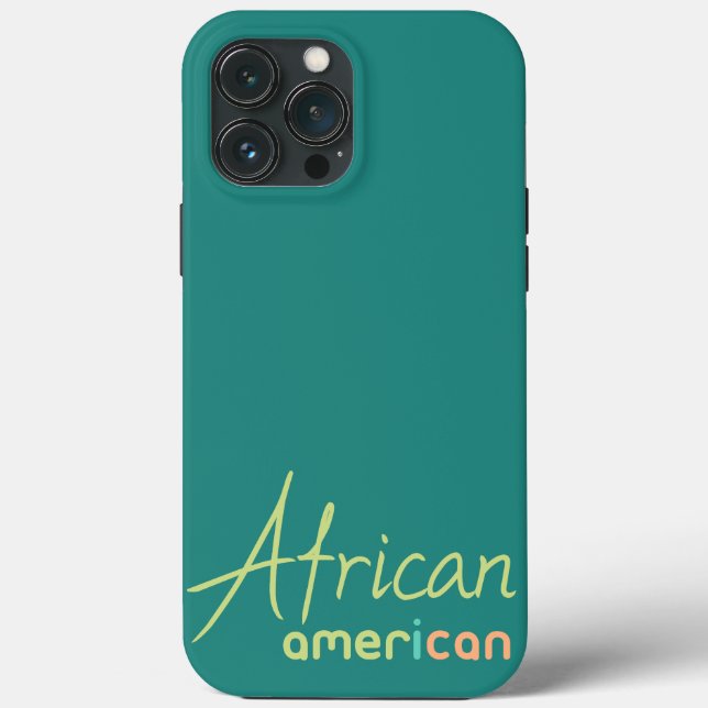Coque afro-américain coque iphone (Verso)