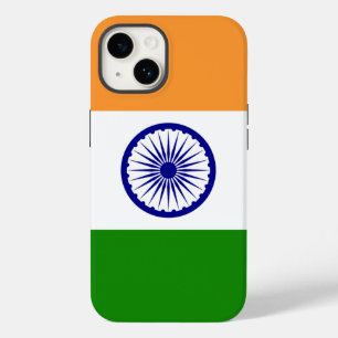 Coque Apple patriotique-Mate, Drapeau indien Coque