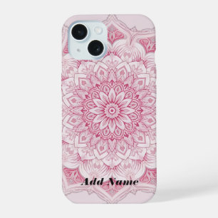 Coque Arabesque Pink Mandala