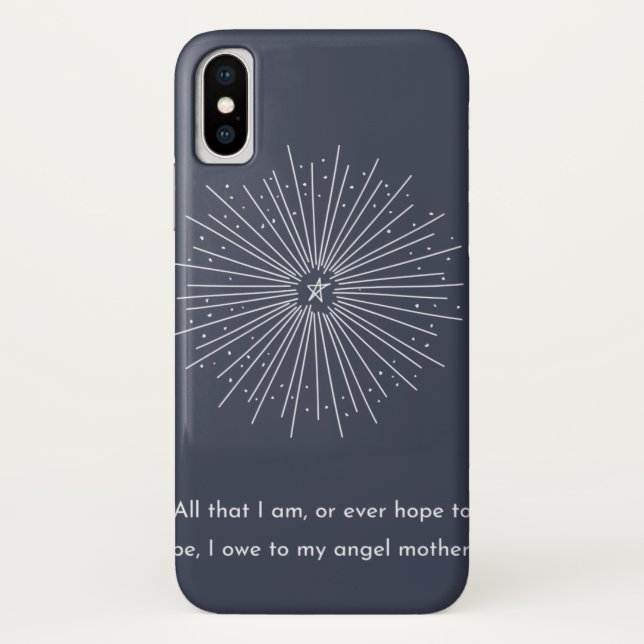Coque Barely There de Case-Mate pour iPhone X 
 (Dos)