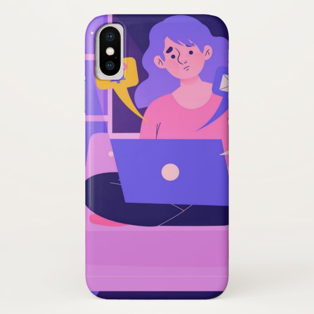 Coque Barely There de Case-Mate pour iPhone X 
 (Dos)