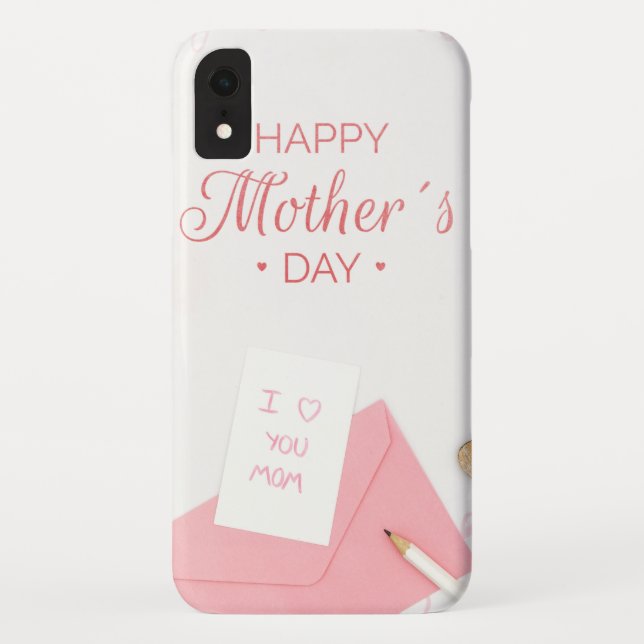 Coque Barely There de Case-Mate pour iPhone XR d'A (Dos)