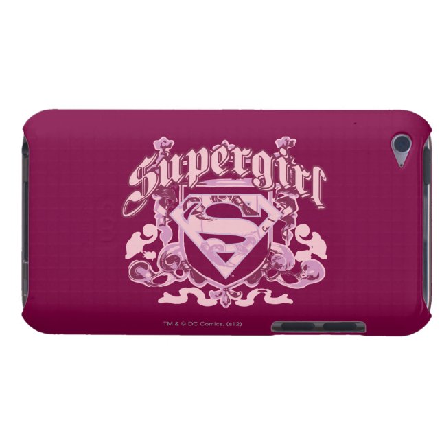 Coque Barely There iPod Design de crête Supergirl (Dos Horizontal)