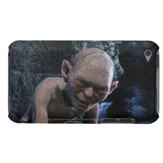 Coque Barely There iPod GOLLUM™ avec sourire (Dos Horizontal)