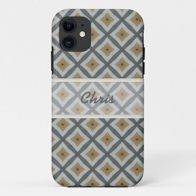 Coque Brown Iphone personnalisé (Dos)